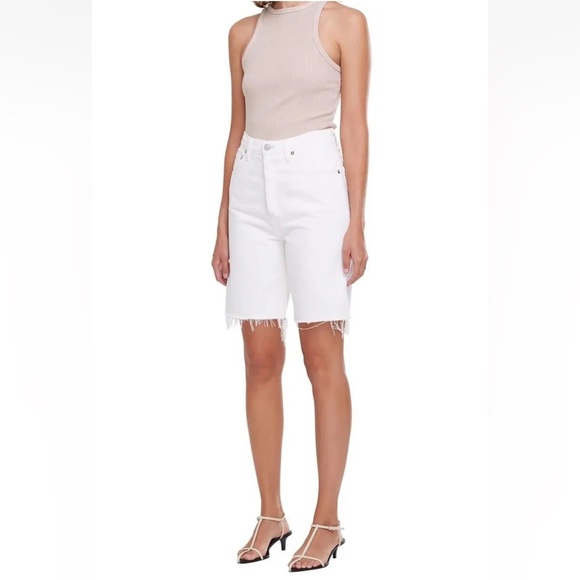 AGolde 90’s Pinch Waist Short High Rise Straight Size 26 NWT - Picture 3 of 15